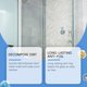 thumbnail image 4 of Fiudx Limpiador de Vidrios para Baño, Solución Antical Persistente, Antivaho de Larga Duración, Limpiador Versátil para Superficies de Vidrio, Uso Doméstico y Comercial, Fórmula Segura y No Tóxica, B, 4 of 6