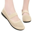 thumbnail image 3 of Sngxgn Women's Ballet Flats for Women Slip On Dress Shoes(Beige,41), 3 of 8