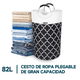 thumbnail image 4 of 2 cesta De Ropa Plegable Para Ropa Sucia Gran Capacidad 82l Lab.G, Color Negro, 4 of 5