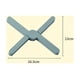thumbnail image 4 of 3 Pack Non-slip Thick Foldable Silicone Trivets, Heat-Resistant Folding Pad, Eco Expanding Silicone Pot Holder, Hot Pad, Collapsible Cross Design Save Much Space for Kitchen Ormromra WMPH-988, 4 of 7