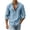 Blue, variant on Men's Casual Button Down Shirt, Long Sleeved, Lightweight Jacket White,S