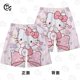 thumbnail image 1 of hellokitty Hello Kitty Shorts Children's Summer Loose All-match 3D Printed Couple's Casual Beach Pants, 1 of 5