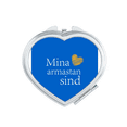 thumbnail image 1 of Estonia Ethnicity Literal Script Language Mirror Travel Magnification Portable Handheld Pocket Makeup, 1 of 3
