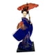 thumbnail image 4 of Muñecas Geisha japonesas étnicas, estatuilla de dama oriental, muñeca Geisha asiática de estilo vintage para decoración de mesa, estante para el hogar Estilo A, 4 of 8