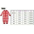 thumbnail image 3 of Matching Family Christmas Pajamas Set, Reindeer Plaid Printed Xmas PJs Loungewear Sleepwear for Women Men Kids, 3 of 5