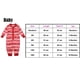 thumbnail image 2 of Conjuntos de pijamas familiares a juego Fiomva, pijamas navideños de manga larga con renos a cuadros, pijamas a rayas para mujer, ropa de dormir para las fiestas, ropa de casa, 2 of 8