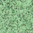 thumbnail image 1 of Ahgly Tapis d'Intérieur Lavable en Machine Carré Vert Transitionnel, 7 Pieds Carré, 1 of 7