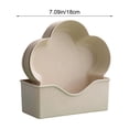thumbnail image 3 of Plastic Snack Plates Set of 5 with Storage Container, 18 cm Diameter, Lightweight, Durable, Multi-Color, Dishwasher Safe for Everyday Dining and Outdoor Use, 3 of 6