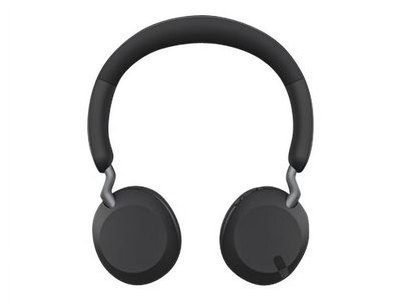 Jabra Elite 45h - Headphones with mic - on-ear - Bluetooth - wireless - titanium black - image 2 of 9