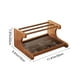thumbnail image 3 of Organizador de escritorio, estante de almacenamiento de varios niveles para tazas de café, organizador de escritorio de oficina, estante de exhibición, solución de almacenamiento de madera, estante o, 3 of 6