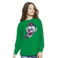 thumbnail image 3 of Awkward Styles Halloween Youth Sweatshirt Creepy Clown Crewneck Tee for Kids, 3 of 5