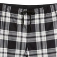 thumbnail image 6 of Nautica Men’s Soft Fleece Pajama Lounge Pants with Pockets 2-Pack (Red Plaid / White Plaid, Large), 6 of 6