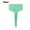 Green, variant on 50Pcs T-Type Plant Tags，Waterproof Thick Plastic Plant Makers，6 x10cm Nursery Garden Labels(Blue)