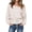 White, variant on Off The Shoulder Top Sweatshirt Oversized Long Sleeve Ruffled Drawstring Waist Tops, Boat Neck, Soft, Cozy, Casual Y2K Street Lounge Style Khaki S by Duoif