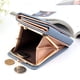 thumbnail image 2 of Cartera corta mujer Cartera pequeña Multitarjeta Cartera triple mujer Bolso de piel para mujer, 2 of 6
