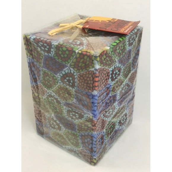 Swazi Candles, Large Cube Abooriginal
