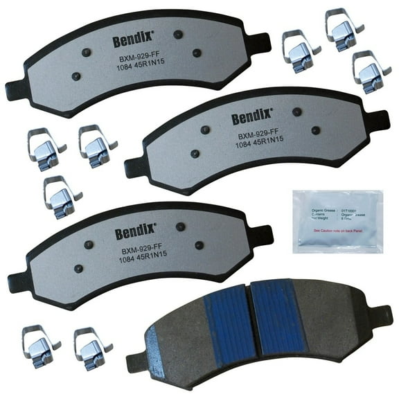Bendix Brakes Disc Brake Pad Set Fits select: 2013-2018 RAM 1500, 2019 RAM 1500 CLASSIC