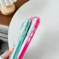 thumbnail image 5 of Candy Color Card Holder Clear Shockproof Soft Compatible with iPhone Case (Pink,iPhone 15 Pro Max), 5 of 12