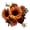 Dark Coffee, variant on KGJQ Sunflower Artificial Flowers, Realistic Fake Bouquet for Wedding Home, Rustic Silk Fabric Floral Arrangements for Vase Centerpiece, Fall Decor