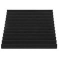 thumbnail image 3 of Bookishbunny 12 Pks Acoustic Foam Panels Wall Record Studio Soundproofing Damping Fire Resistant 12 x 12 x 1" Black, 3 of 7