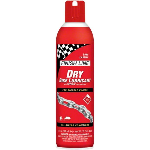 Finish Line DRY Bicycle Lube, 17 Oz. Aerosol