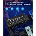 thumbnail image 2 of Fuente de alimentación para pedal de guitarra Mosky ISO 10 10 Salida DC aislada, 2 of 6