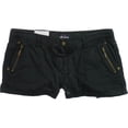 thumbnail image 1 of Ecko Unltd. Pantalones cortos casuales para caminar con cordón suave para mujer, negro, 9/10, 1 of 1