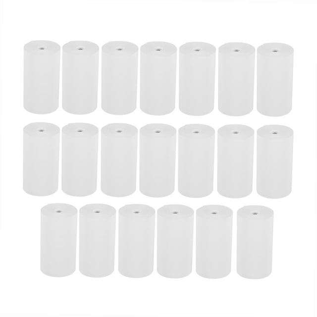 Rollos de papel térmico Impresoras de papel de 57 * 30 mm Rollos de la caja registradora pa Carevas Papel térmico