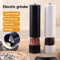 thumbnail image 6 of Homerr LED Light Spice Grinder Electric Pepper Mill Adjustable Knob LED Light Single-button Spice Grinder with See-through Cylinder Adjustable Spice Grinder, 6 of 8