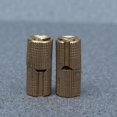 thumbnail image 3 of 4 Pcs Spring Hinges Barrel Hinges Gate Furniture Hinges Concealed Craft Hinges-Golden-2.6X1cm, 3 of 3
