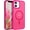 T646-Hot Pink, variant on Magnetic for iPhone 12 Case/iPhone 12 Pro Case [Compatible with Magsafe] Translucent Matte Phone Case Slim Thin Shockproof Women Men Girl Protective Cover, Yellow