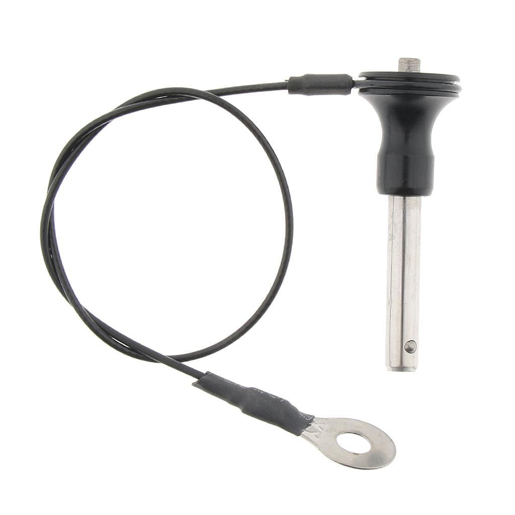 Pack of Lock Pins Push Button Stainless 45mm