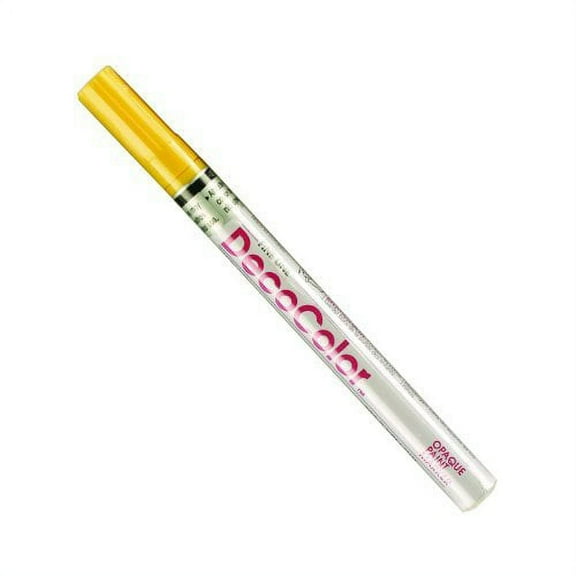 Uchida 200-C-5 Marvy Deco Color Fine Point Paint Marker, Yellow by UCHIDA