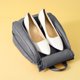 thumbnail image 4 of Bolsa de zapatos pequeña plegable de mano | Organizador de zapatos de viaje impermeable | Bolsa de almacenamiento multifuncional para bocadillos de gimnasio en la playa | Tela | 13,38 x 9,64 x 6,10, 4 of 6