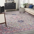 thumbnail image 2 of Nourison Passion Persian Light Grey/Pink 12' x 18' Area Rug, (12x18), 2 of 9
