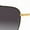 Black on Gold/Grey Gradient, variant on Ray Ban Brown Gradient Square Sunglasses RB3588 905513 55