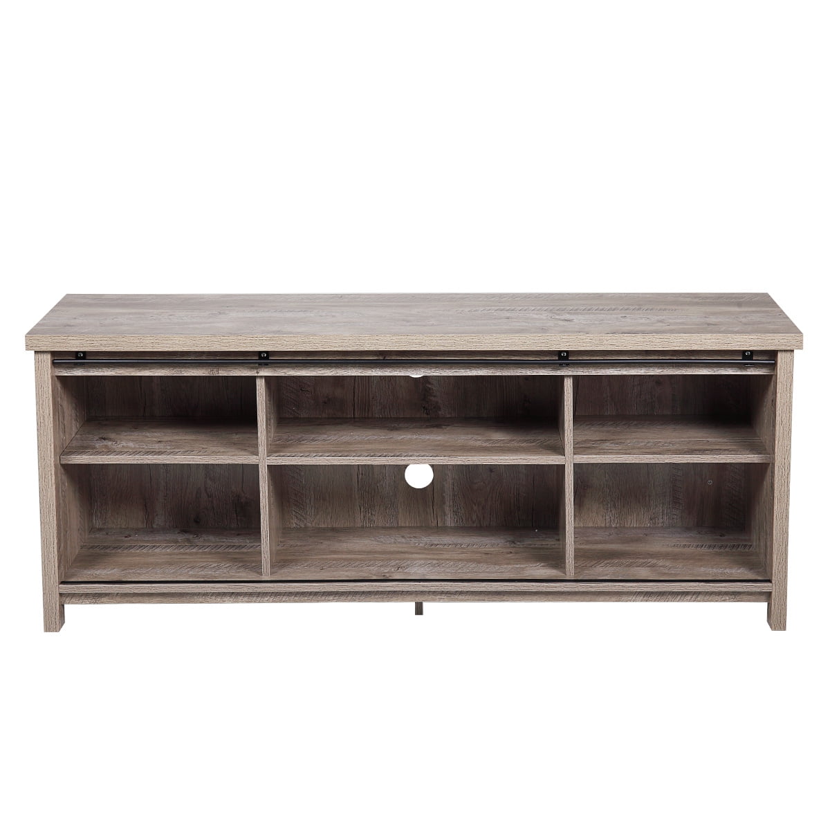 Kepooman Rustic TV Cabinet with Sliding Barn Door, Farmhouse Style TV Stand for Living Room Kepooman Rustic TV Cabinet with Sliding Barn Door, Farmhouse Style TV Stand for Living Room