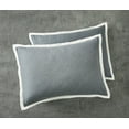 thumbnail image 5 of Better Homes & Gardens 3-Piece Soot Grey Linen Duvet Set, Adult Double/Queen, 5 of 5