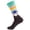A-Light Green217, variant on Socks Unisex Colorful Gradient Diamond Pattern Design British Style Crew Length Colorful Hosiery Socks Winter Footwear