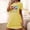 Yellow, variant on TMOYZQ 4th of July Nightgowns Women American Flag Print Summer Nightgowns Caual Loungewear Independence Day on Clearance