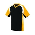 thumbnail image 2 of Adult Wicking Polyester V-Neck Short-Sleeve Jersey with Inserts 1535, 2 of 3