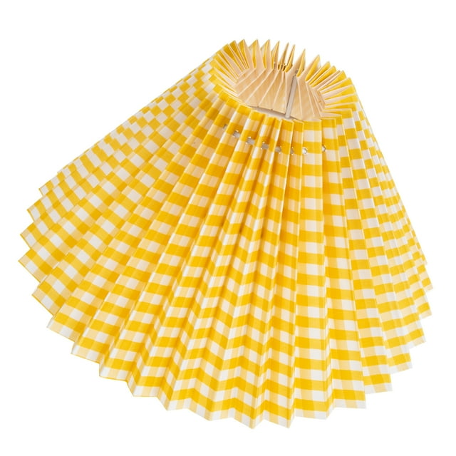 Shisuyan Petit Abat-Jour Plissé pour la Maison Abat-Jour de Lampe de Bureau Accessoire d'Abat-jour