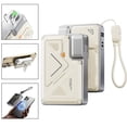 thumbnail image 2 of Wireless Power Bank, 3-in-1 Fast Charging, 10000mAh, 98*63*29mm, Detachable Cable, 2 of 8