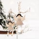 thumbnail image 5 of Adornos Navideños Ángel De Madera Semihueco Para Colgar En La Puerta Campana De Viento Colgante Adornos Para El Árbol De Navidad Suministros Para Decoraciones Navideñas, 5 of 7