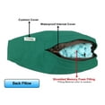 thumbnail image 5 of QQbed 24"x22" Memory Foam Back Pillow and Seat Cushion Set for Outdoor Patio Seats, 5 of 7