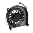 thumbnail image 4 of Ventilador de refrigeración de CPU de repuesto DC 5 V 0,5 A 3 pines para computadora portátil HP Compaq CQ42 CQ62 G56 606609 001, 4 of 12