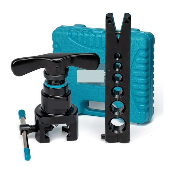 Copper Pipe Flaring Tool Kit Metric / SAE, Universal 45° Eccentric Single Flare Complete Tool Set ,Easy to Operate