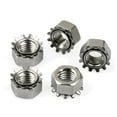 thumbnail image 1 of #10-32 Stainless Steel Locknuts with External-Tooth Lock Washer,50-Pieces,Kep Nut, 1 of 4