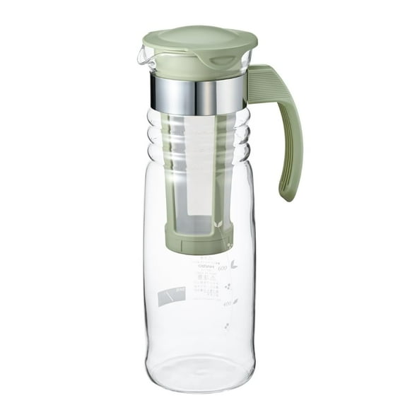 Hario Mizudashi Cold Brew Tea Maker, 1200ml, Smoky Green