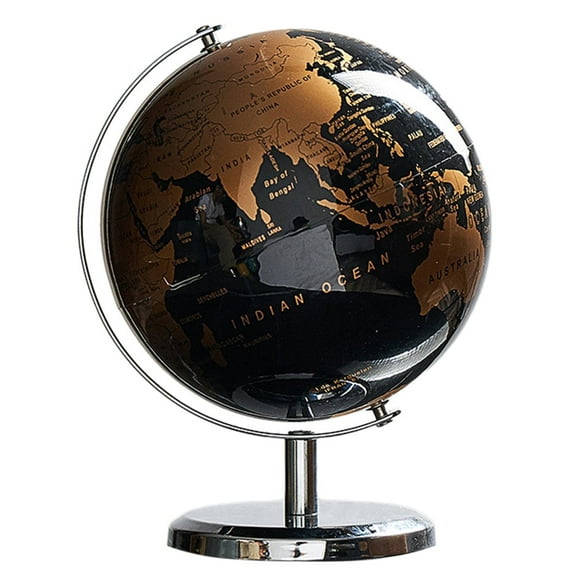 MAIF Globe Éducatif Géographique Moderne Bureau Décorations de Bibliothèque de Base en Métal Globe Cadeau pour Enfants